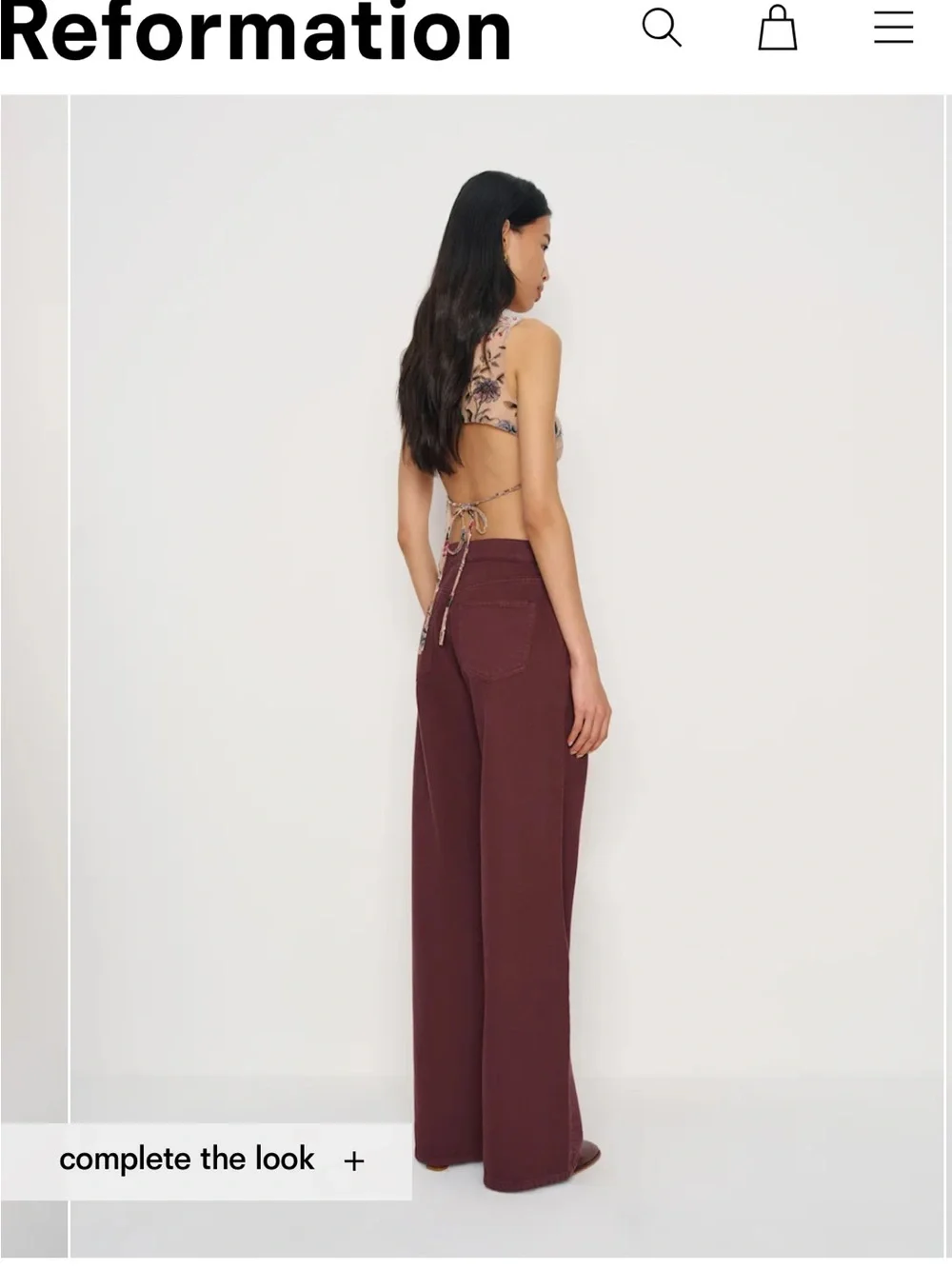 Reformation low rise